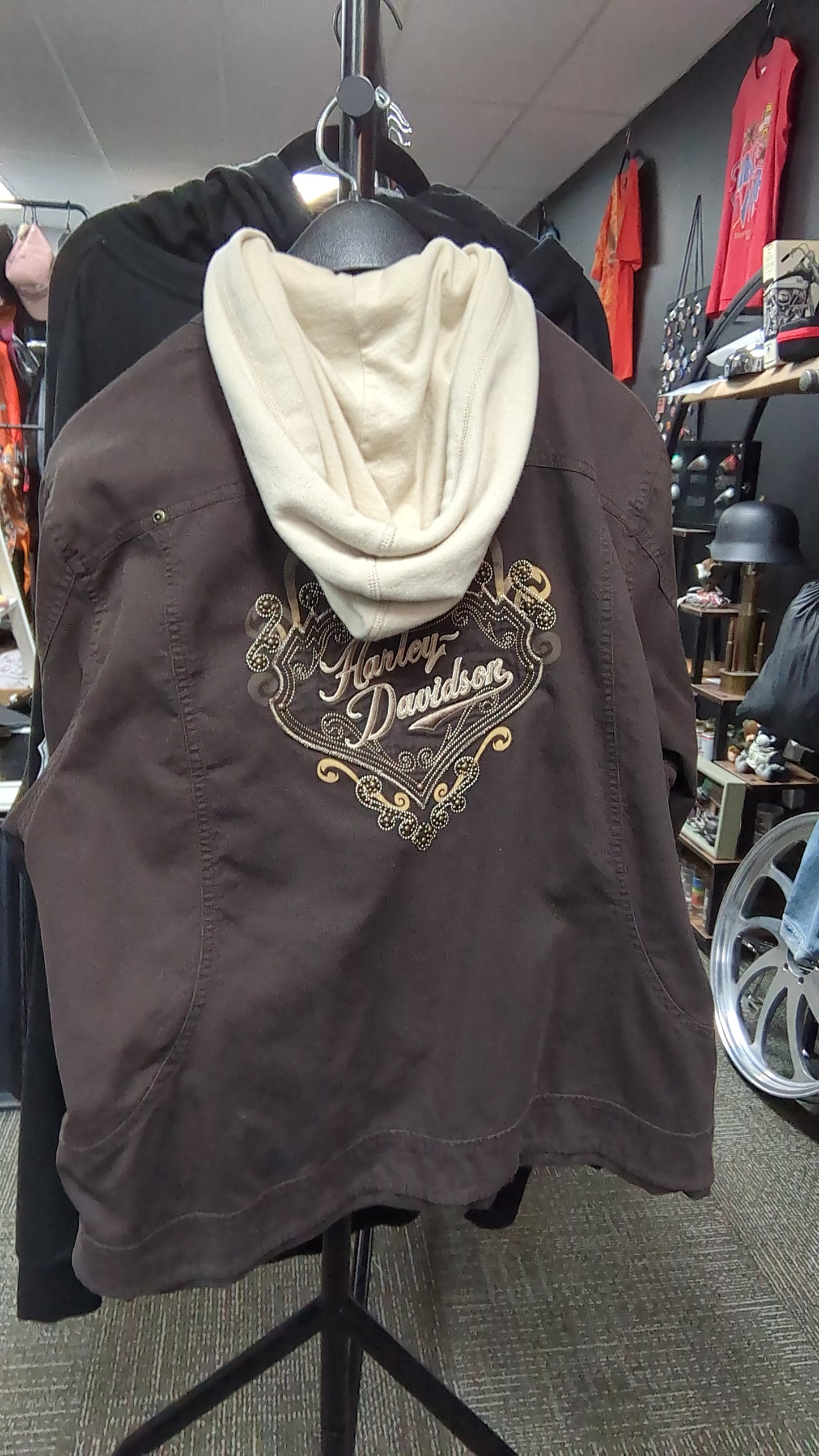 Women's Harley Davidson coat with separate liner