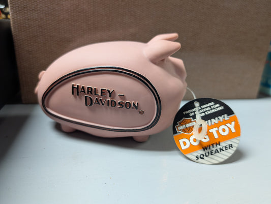 Harley pig dog chew toy