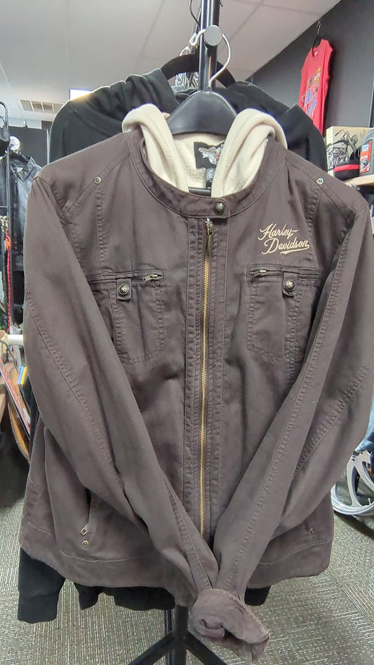 Women's Harley Davidson coat with separate liner