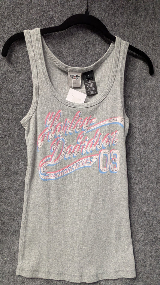 Women’s Harley-Davidson Rhinestone Tank Top – Size M