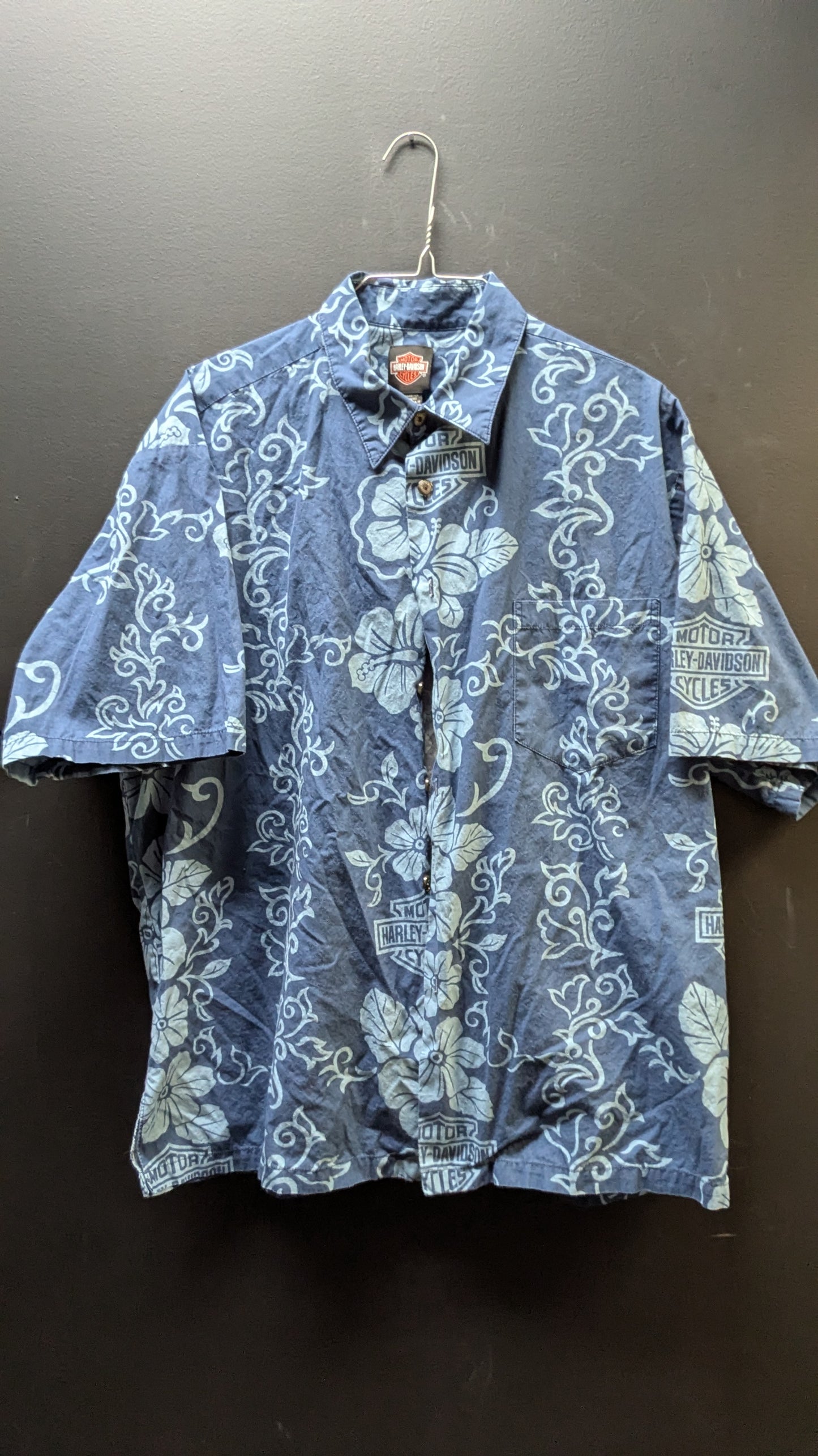 Harley-Davidson Hawaiian shirt xl