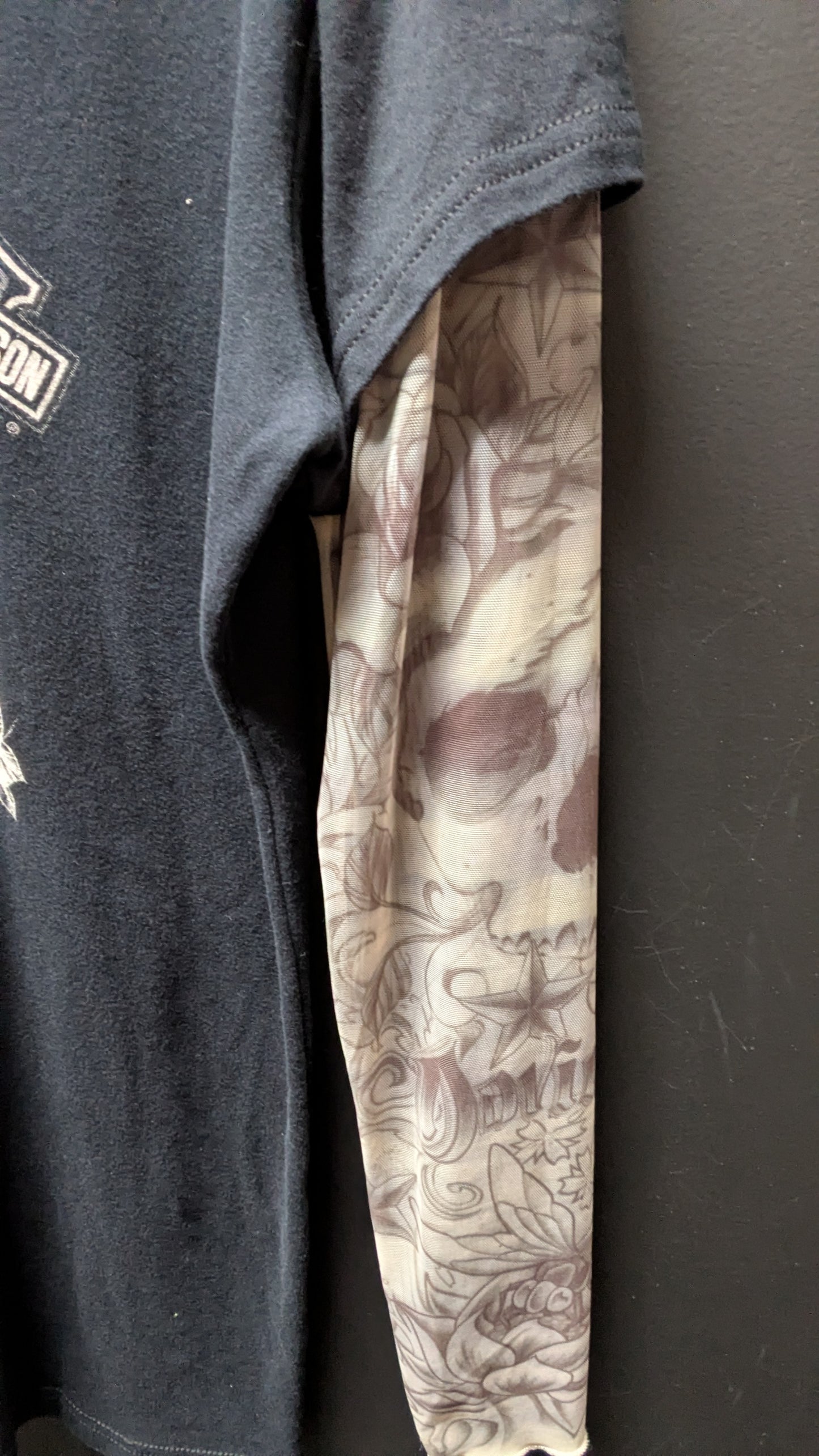 Harley-Davidson tattoo sleeved t-shirt