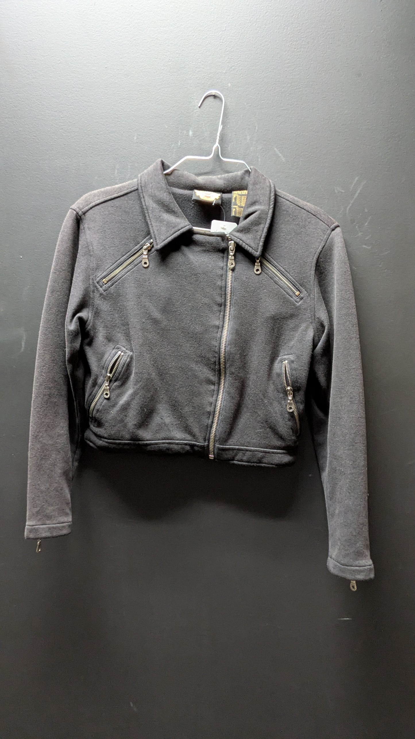 Harley-Davidson Vintage Soft Crop Jacket-XS