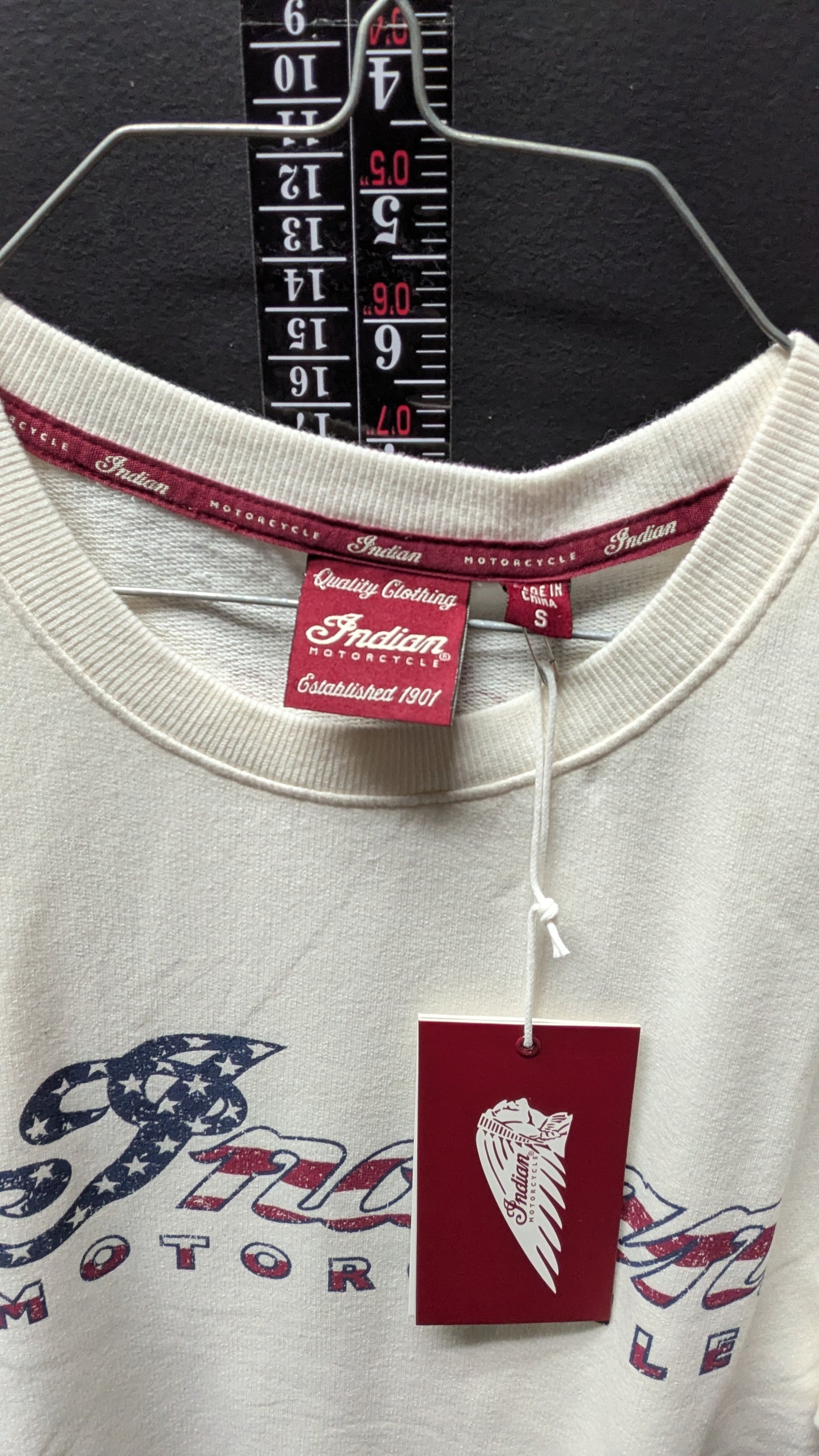 Indian Motorcycle Americana Script Tee – Women’s Small NWT
