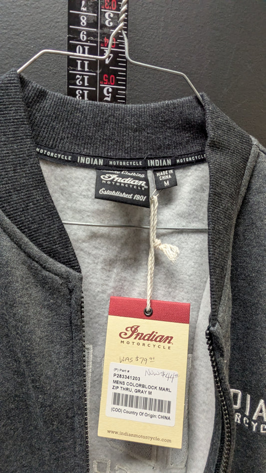 NEW! Indian Motorcycle Embroidered Men's Bomber Jacket - Size Medium