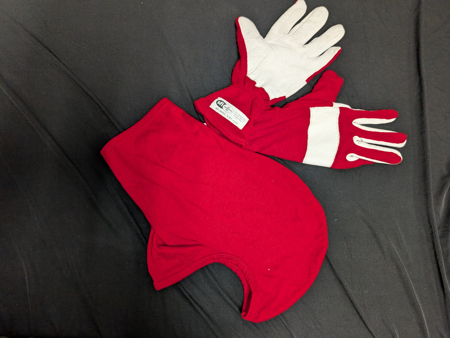 Mask and gloves SFI 3.3/1 Racing Gloves & Balaclava Set