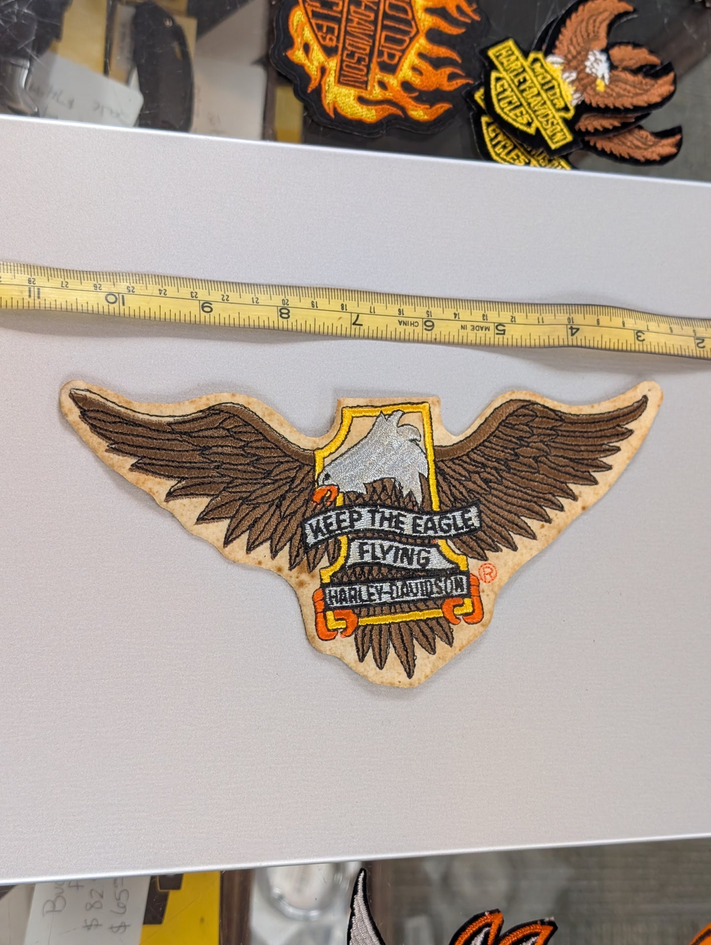 Vintage Harley-Davidson “Keep the Eagle Flying” Patch