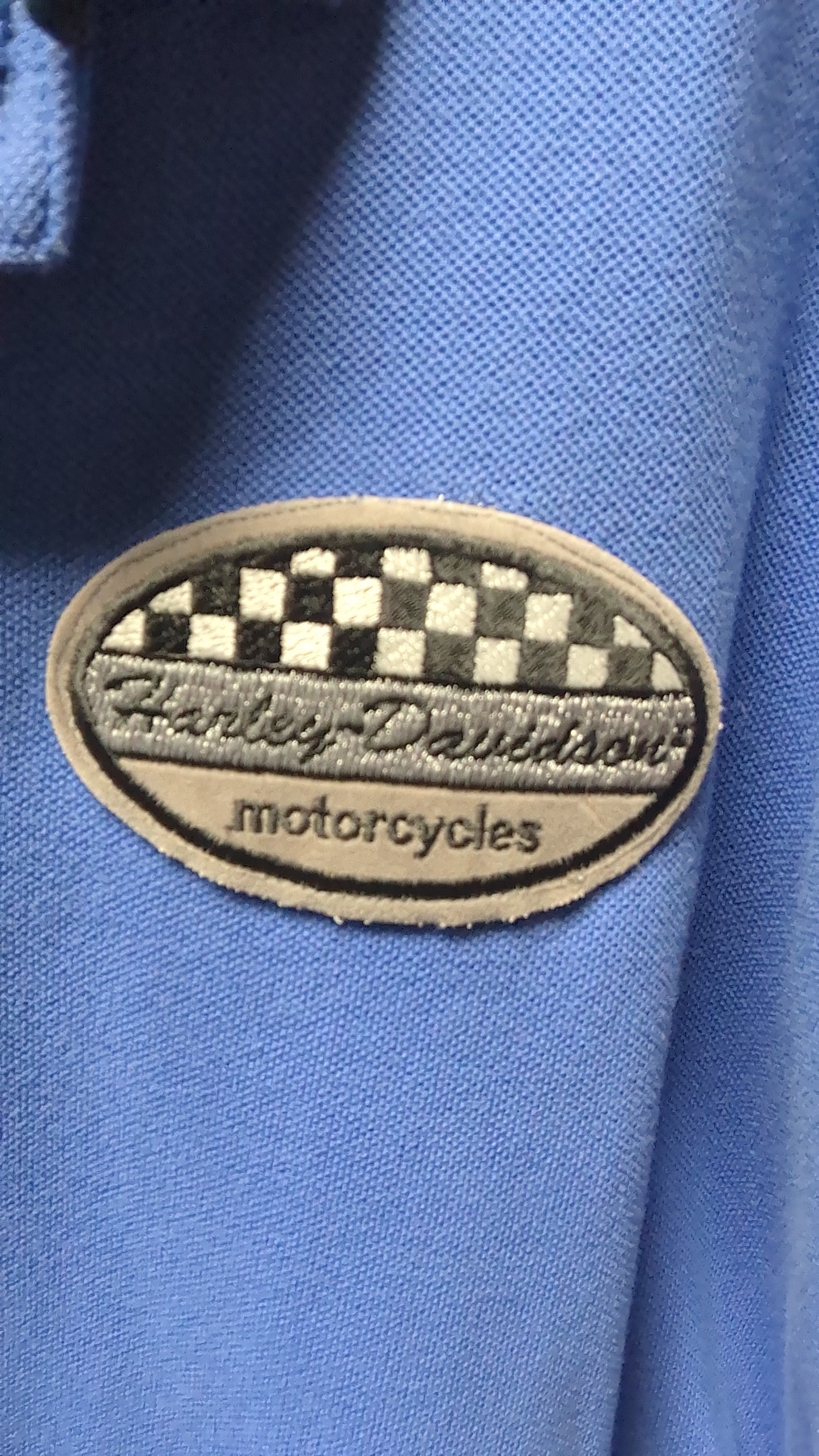 Harley Davidson Checkered Polo - 2XL