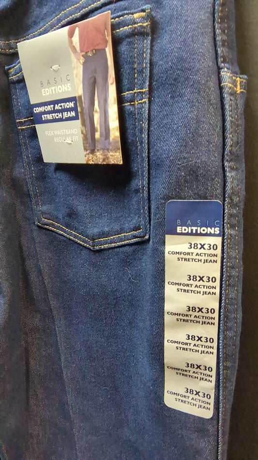 Vintage 90s Men's basic edition jeans Size 38X30