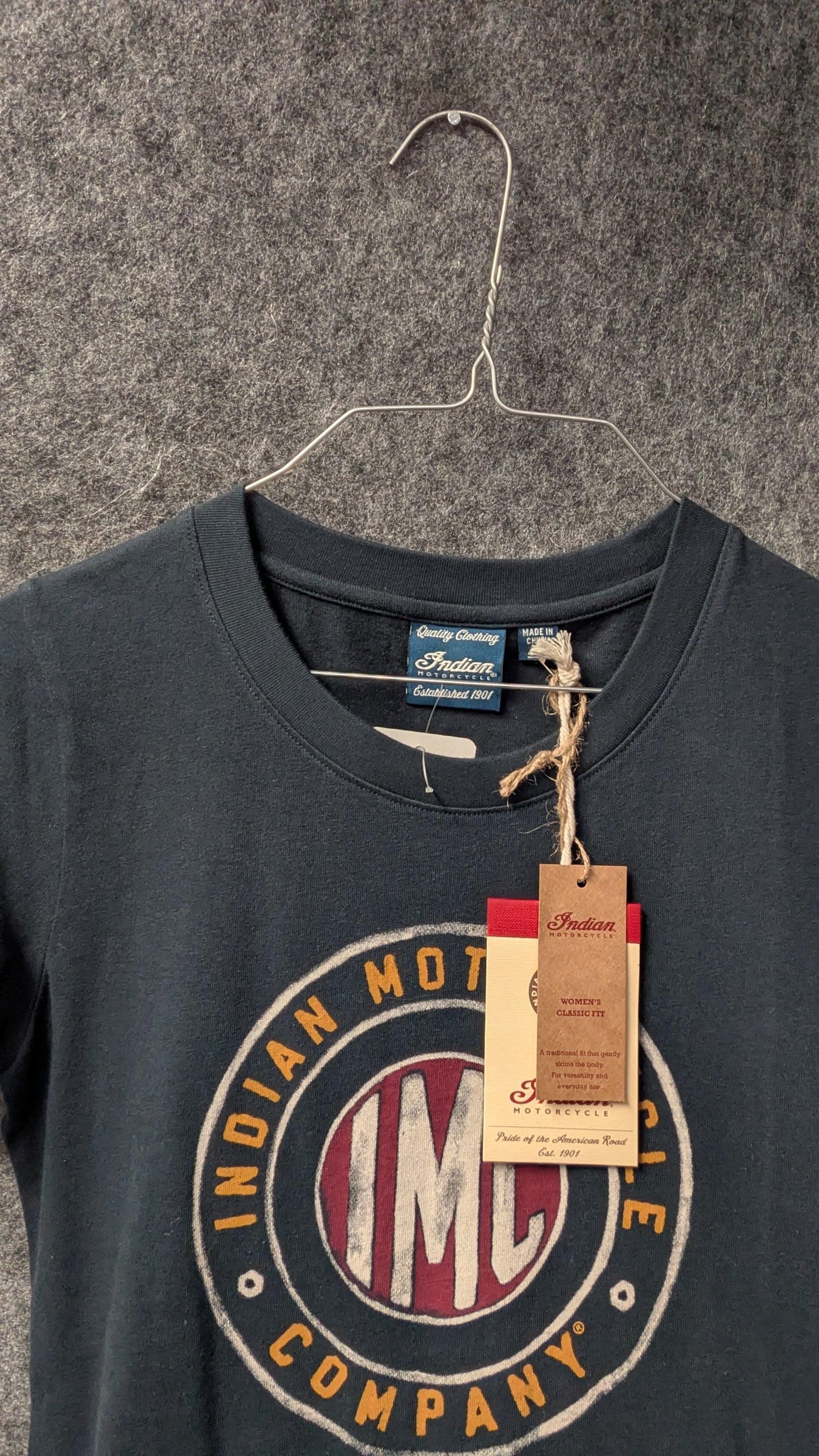 Indian Motorcycle Women’s Graphic Tee – Size XS