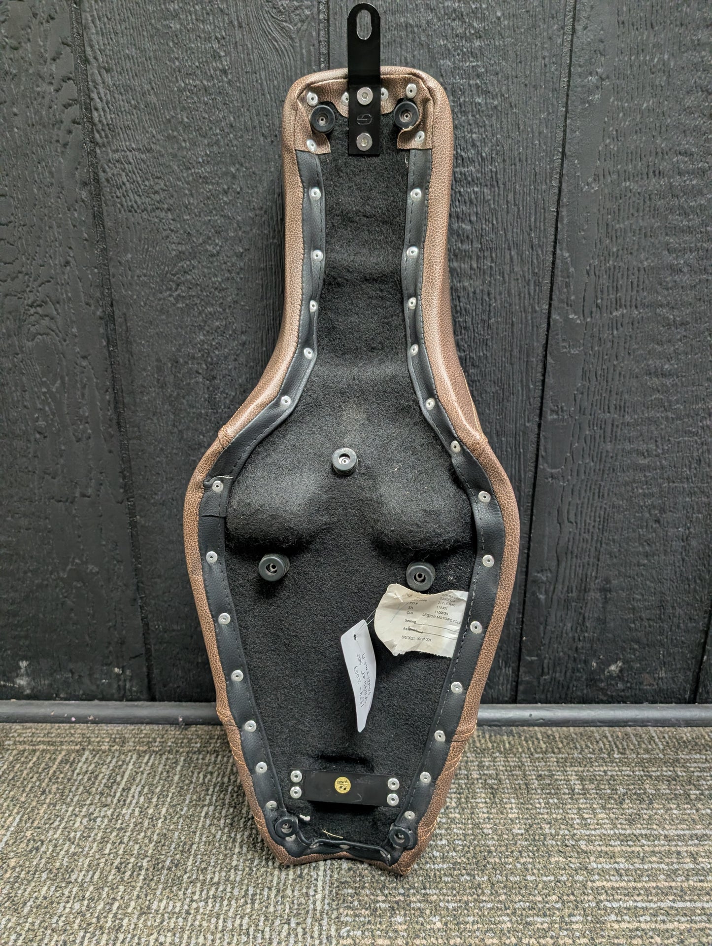 Saddlemen Step-Up Front Lattice Stitch Seat in Brown 879-03-172BR