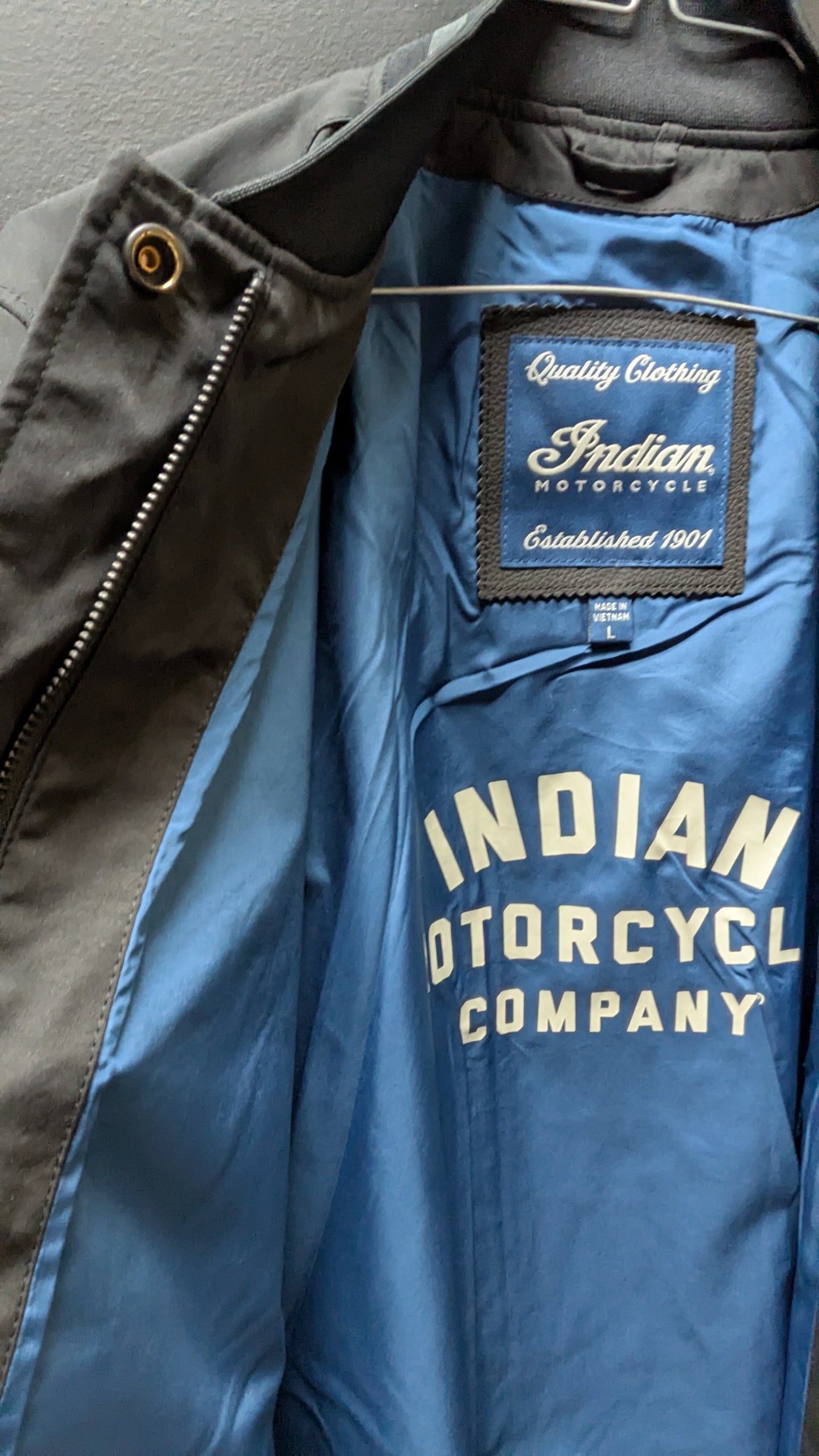 New! Indian Motorcycle Women's Casual Bomber Jacket-large