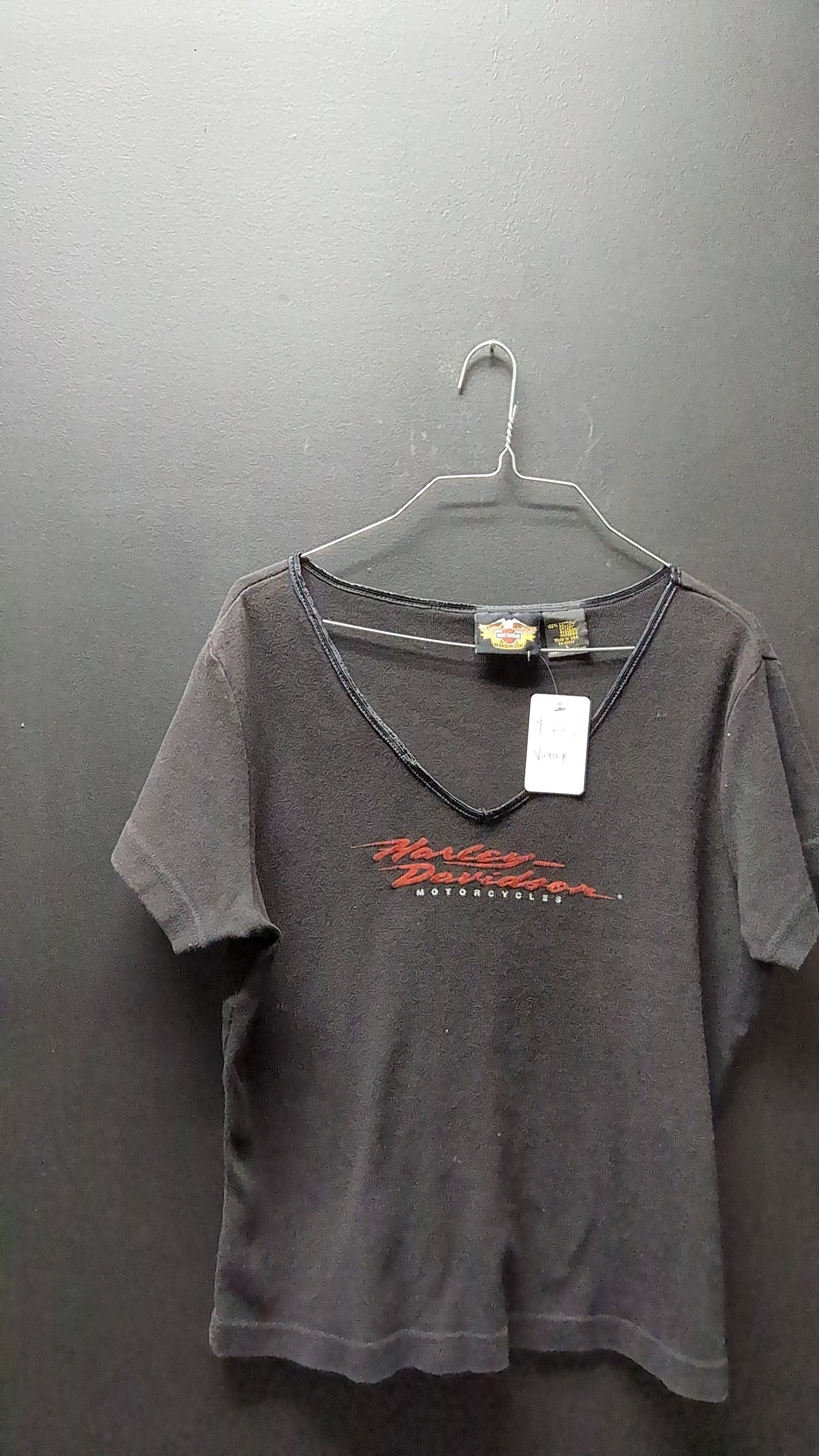 Vintage Harley Davidson V-Neck