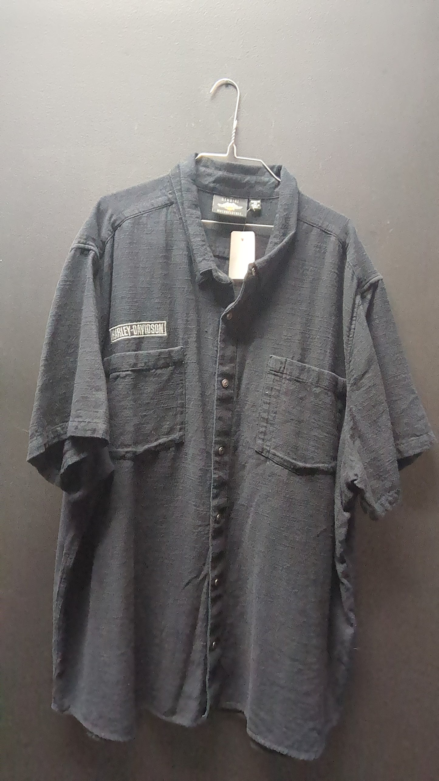 Harley Davidson Button Up Collar Shirt