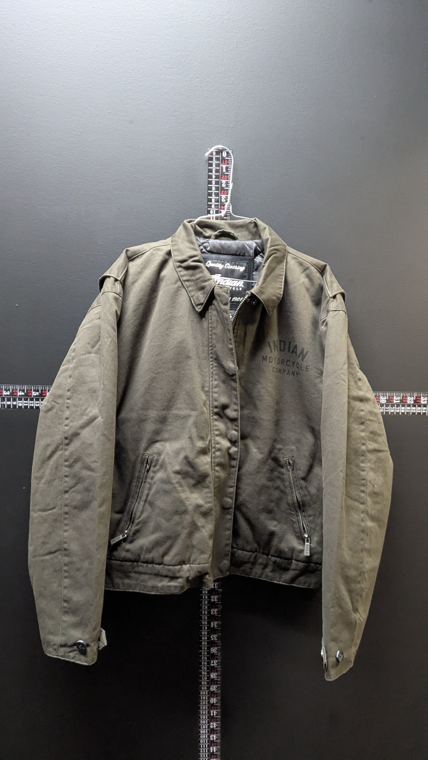 NEW! Indian Motorcycles Women's Bobbi Jacket -dark green XL