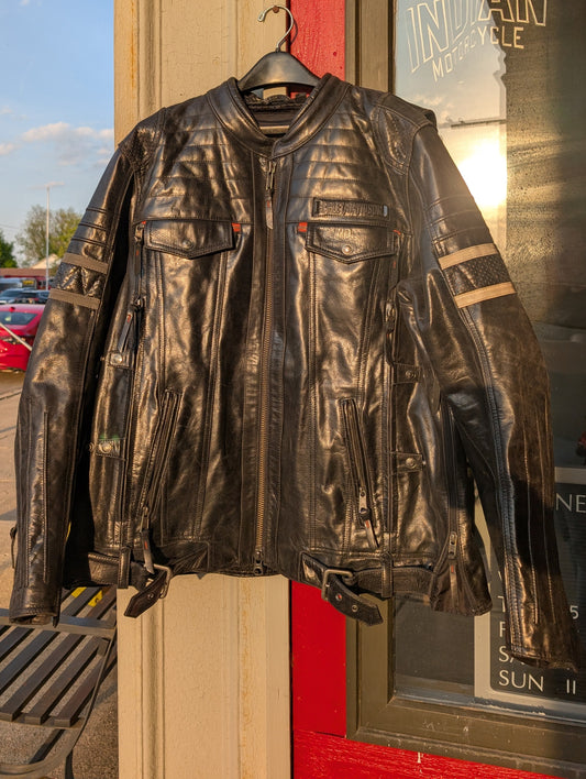 Harley-Davidson Quilted Leather Riding Jacket 2x