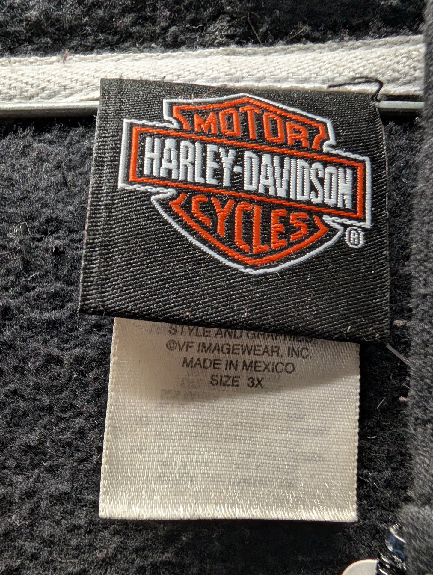 3xl Harley Davidson zip up hoodie
