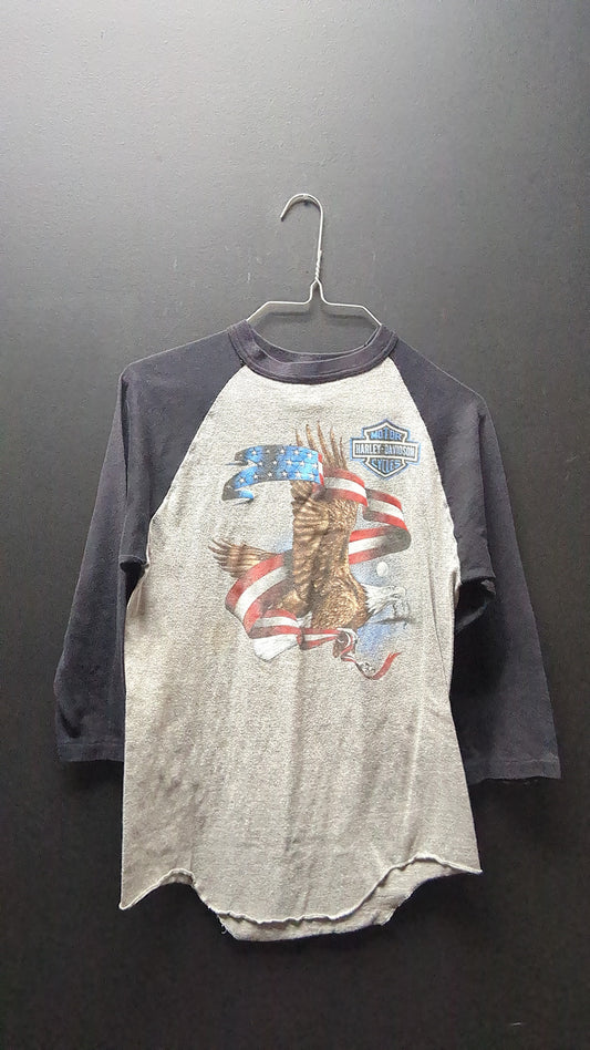 80s Vintage 3D Emblem *Rare* Vintage Baseball Tee