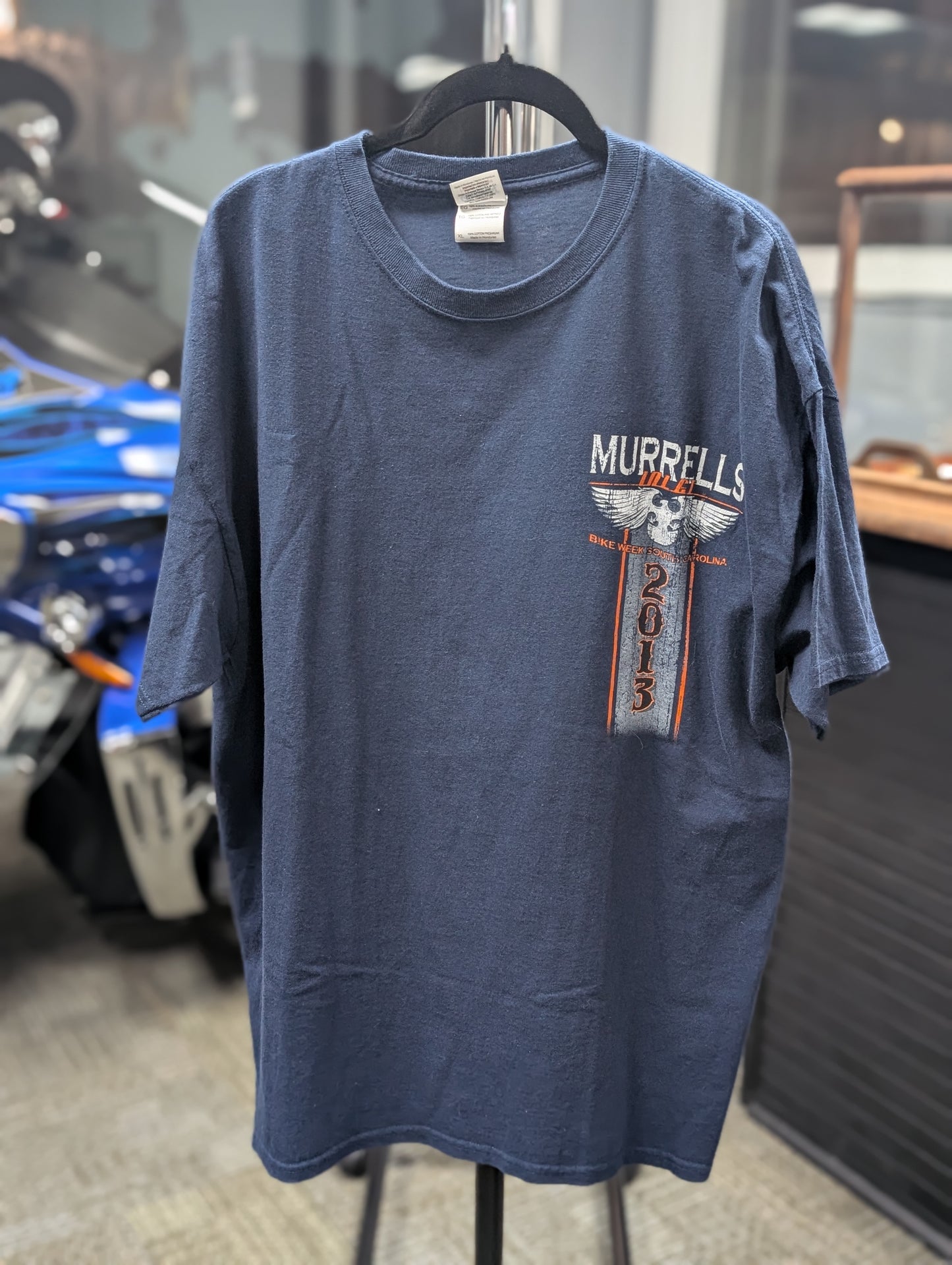 Navy blue Merrells XL t-shirt