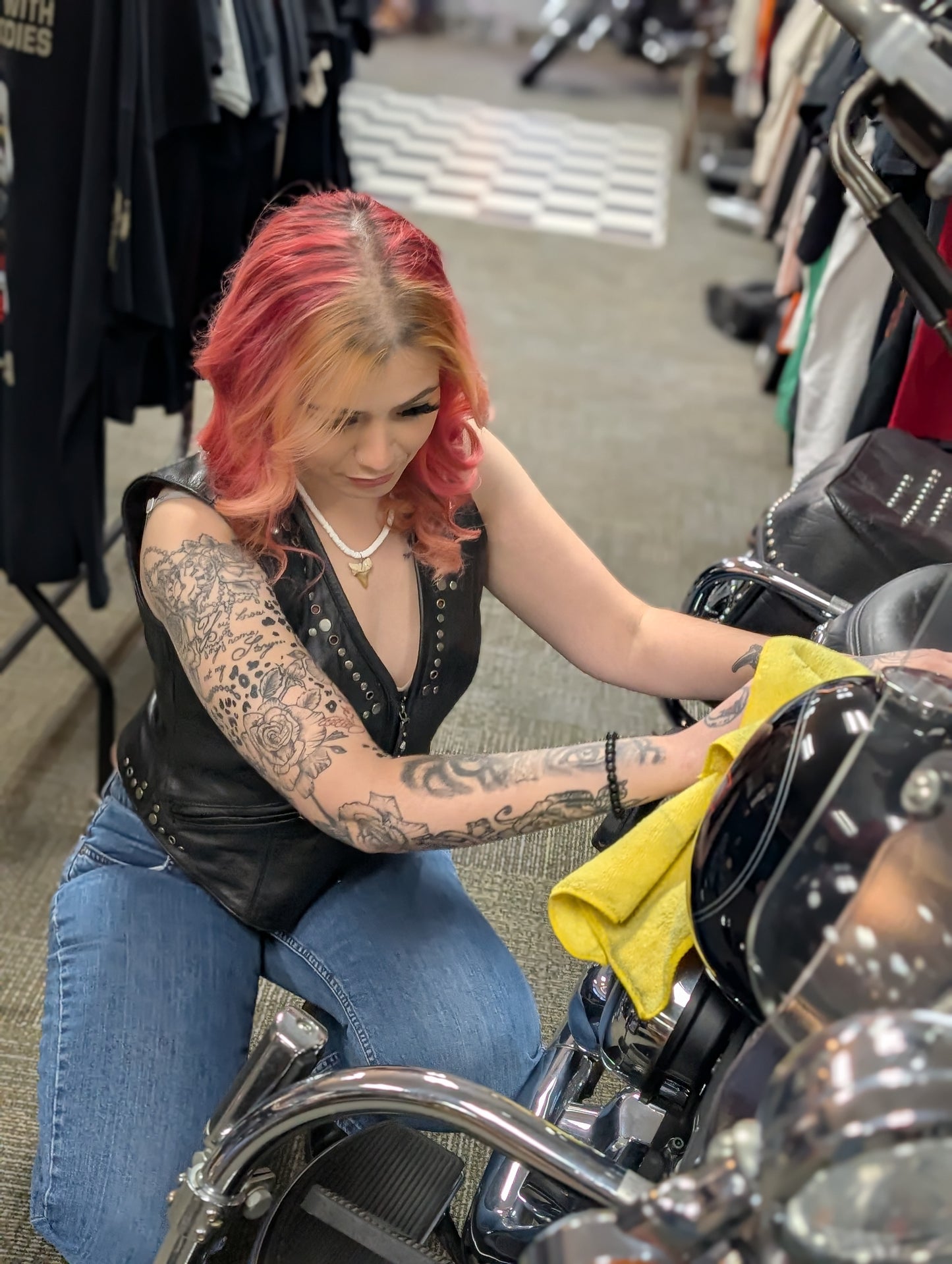 Small women's Harley vest