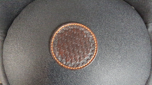 Custom Leather Coaster