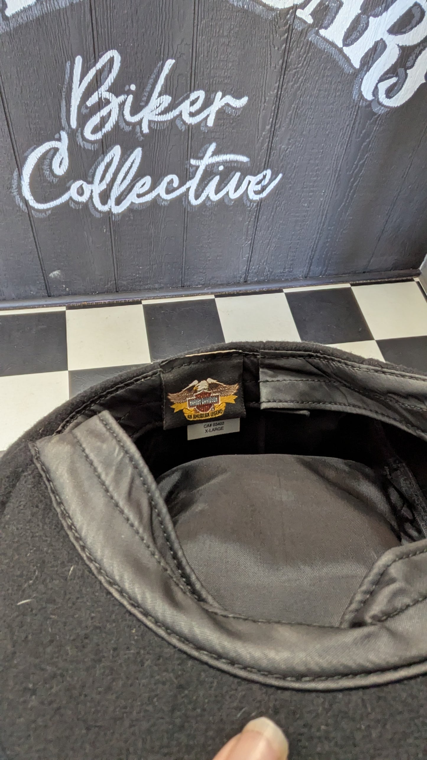 Harley-Davidson Newsboy Wool Cap