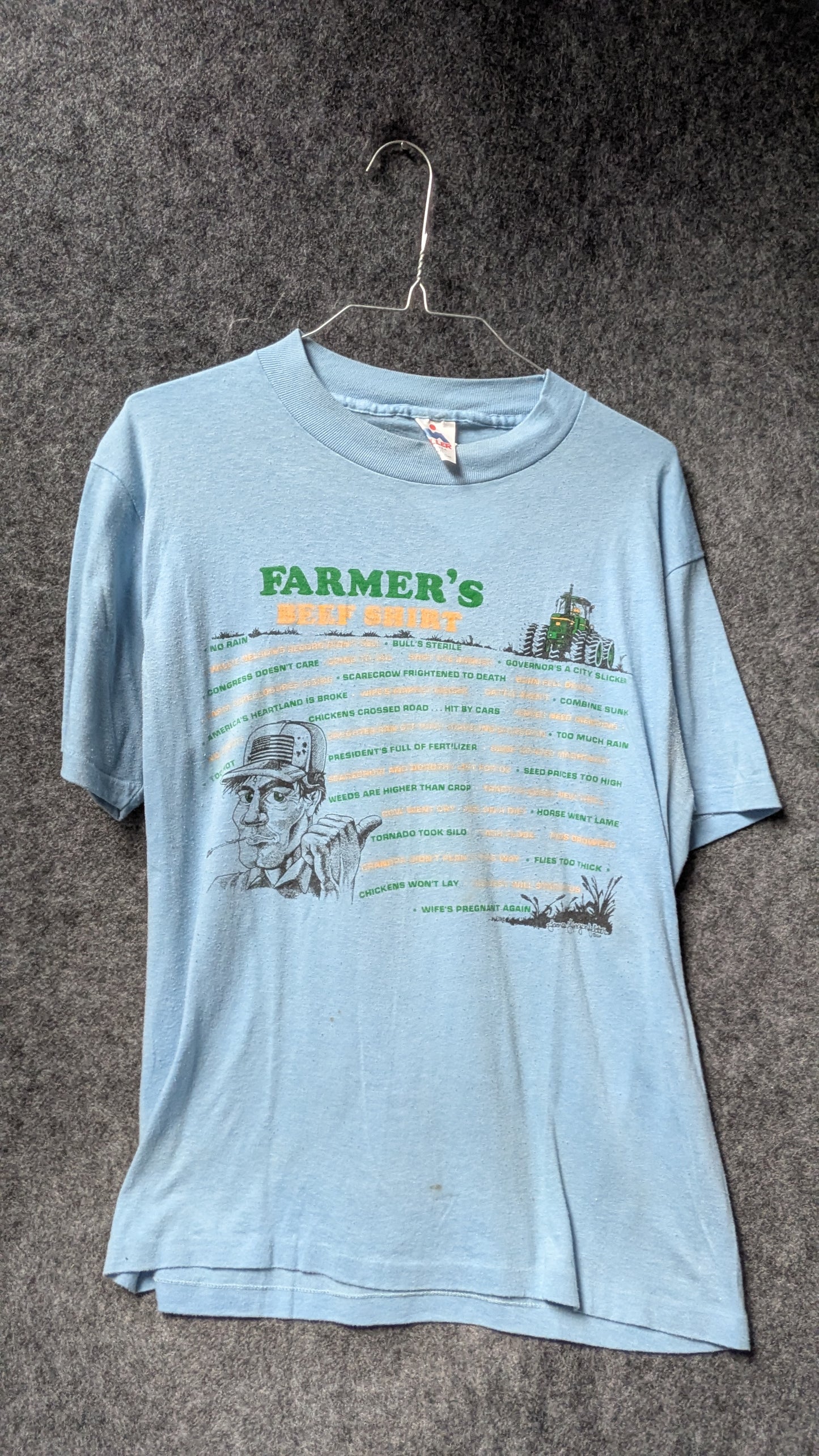 Vintage Farmer's Beef Shirt