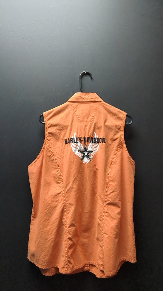 Harley Davidson button up