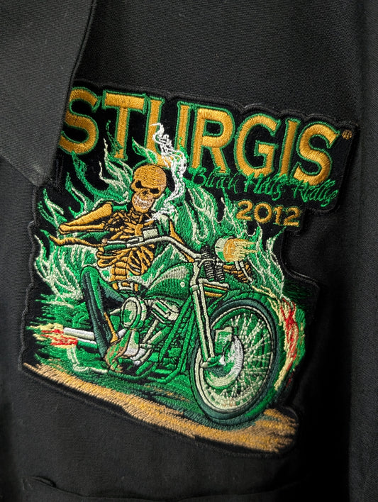 Sturgis 2012 shop shirt with Patches XXL