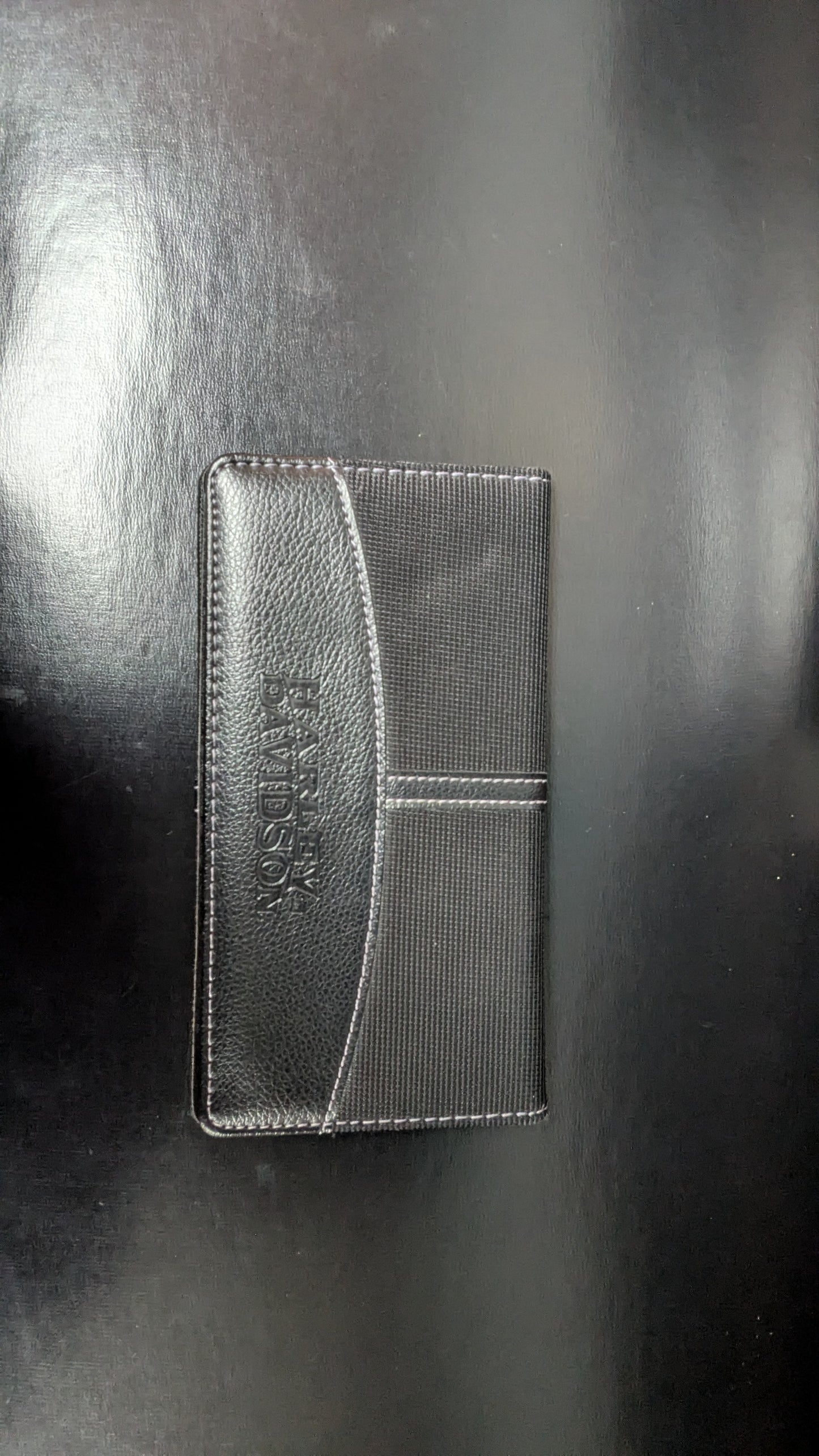 Harley-Davidson Black Leather Wallet