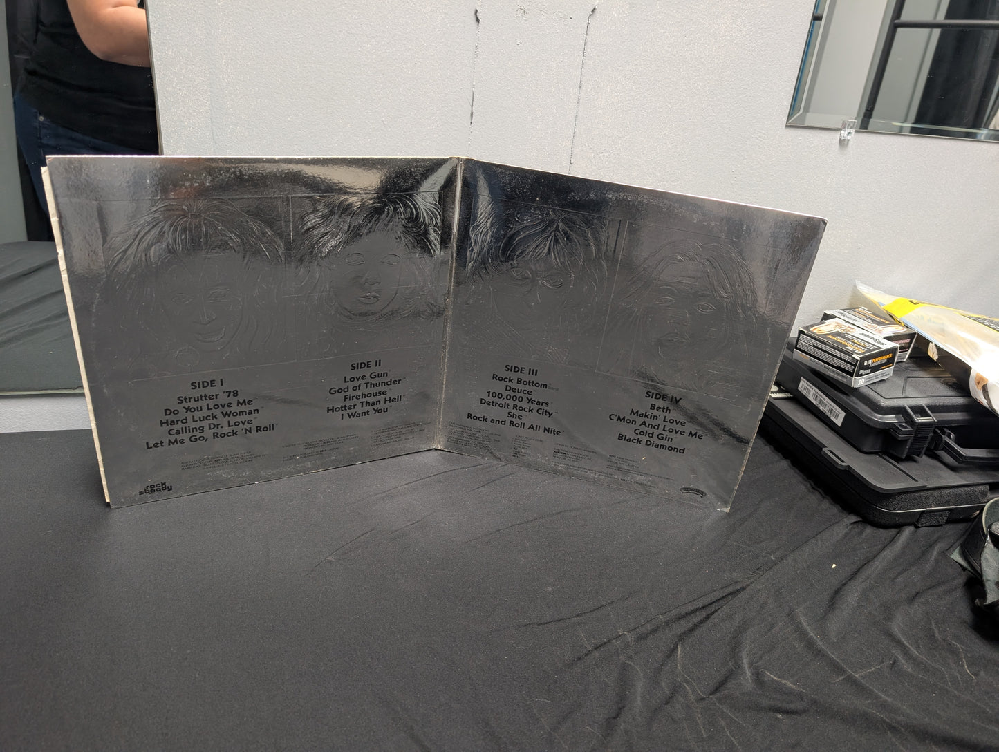 Kiss record set 1978 Double Platinum set