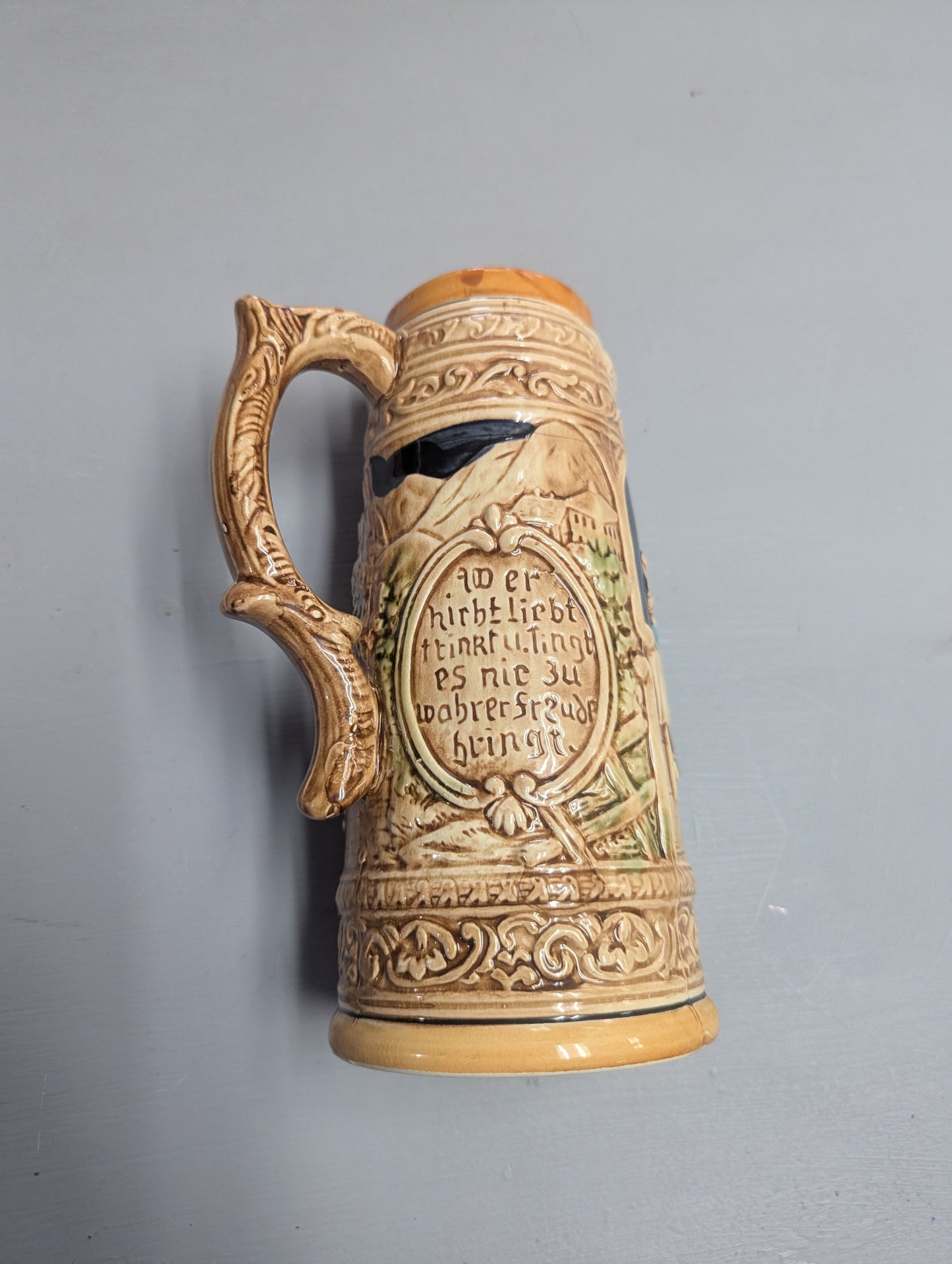 German beer Stein mug