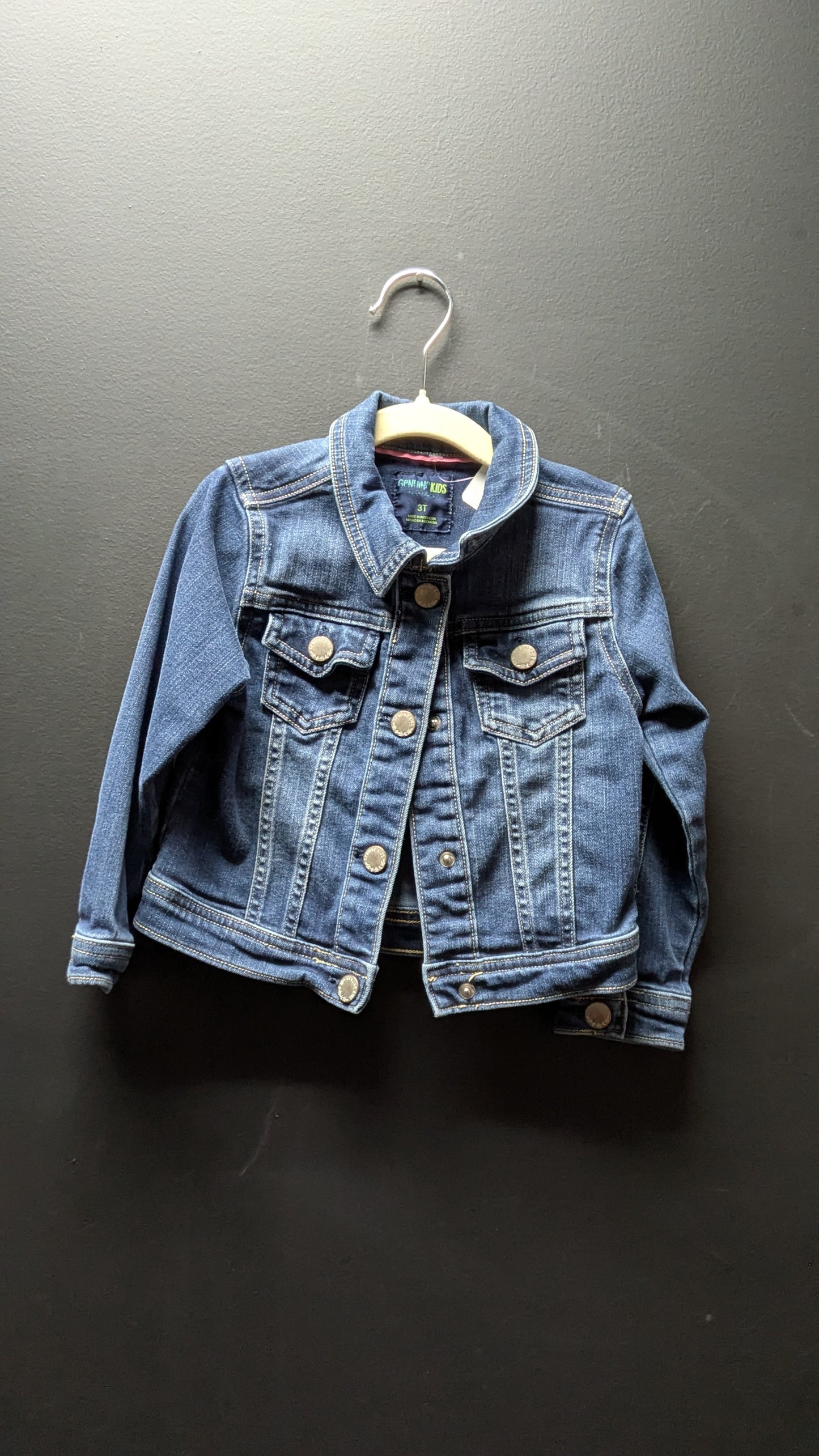 Genuine Kids Denim Jacket - Youth Toddler size 3