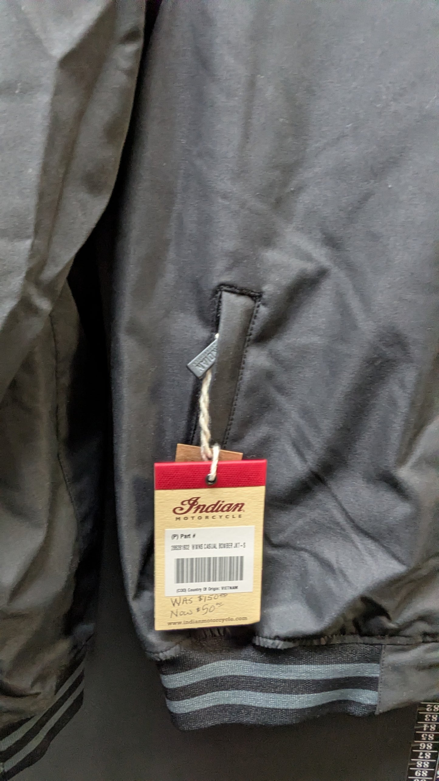 New! Indian Motorcycle Women's Casual Bomber Jacket- size small
