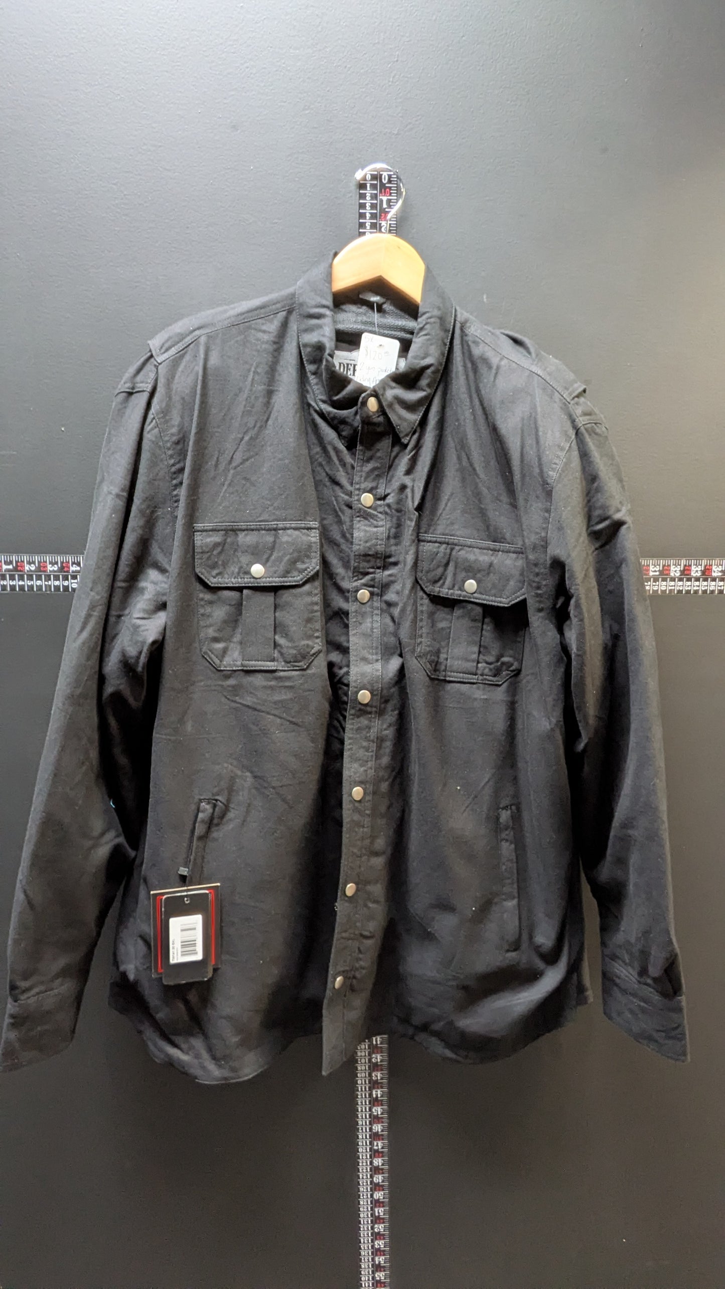 New! Derringer Denim Kevlar Men's Vented Shirt/Jacket -5XL