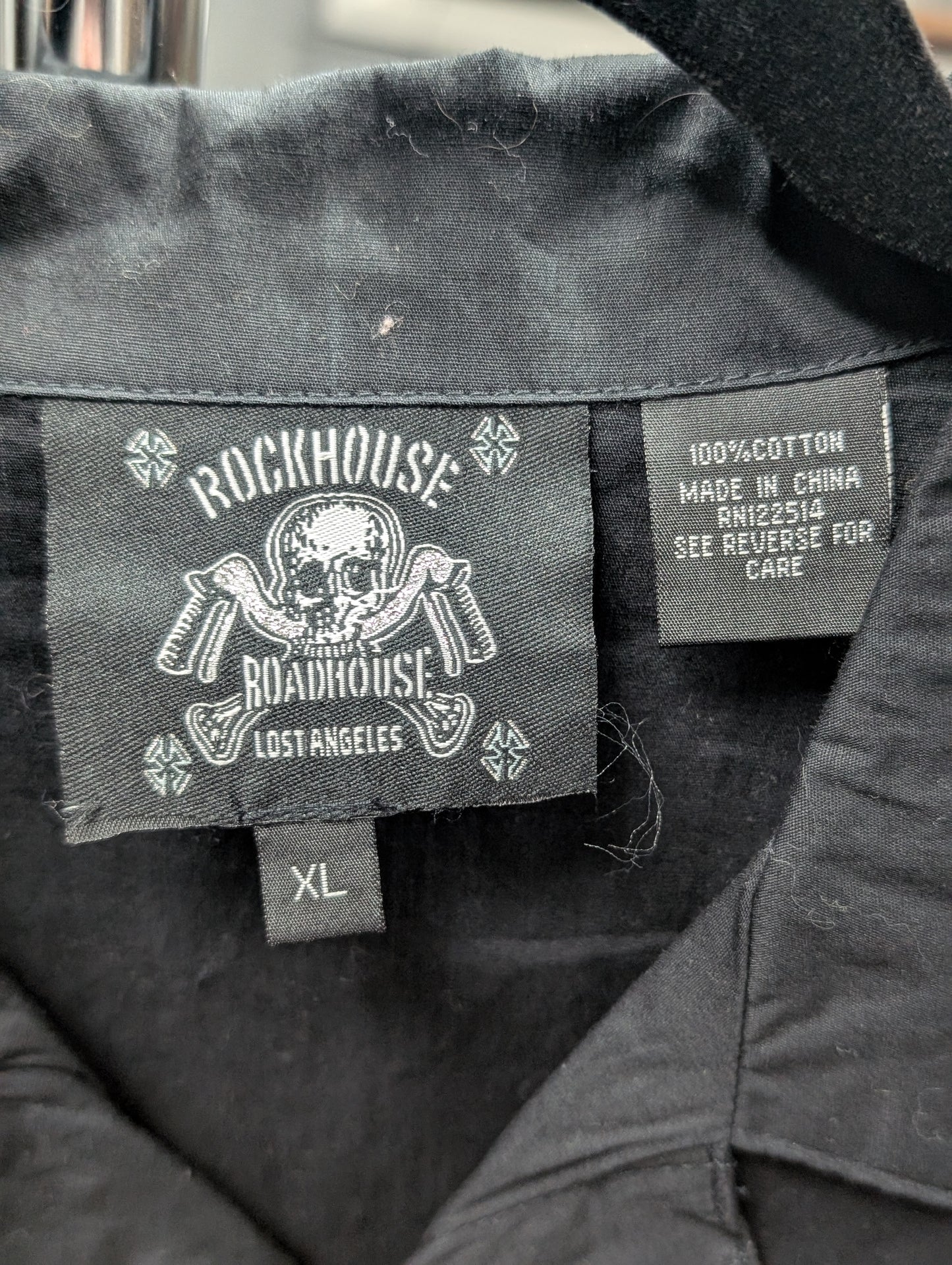 RockHouse Garage XL Reflective Shop Shirt