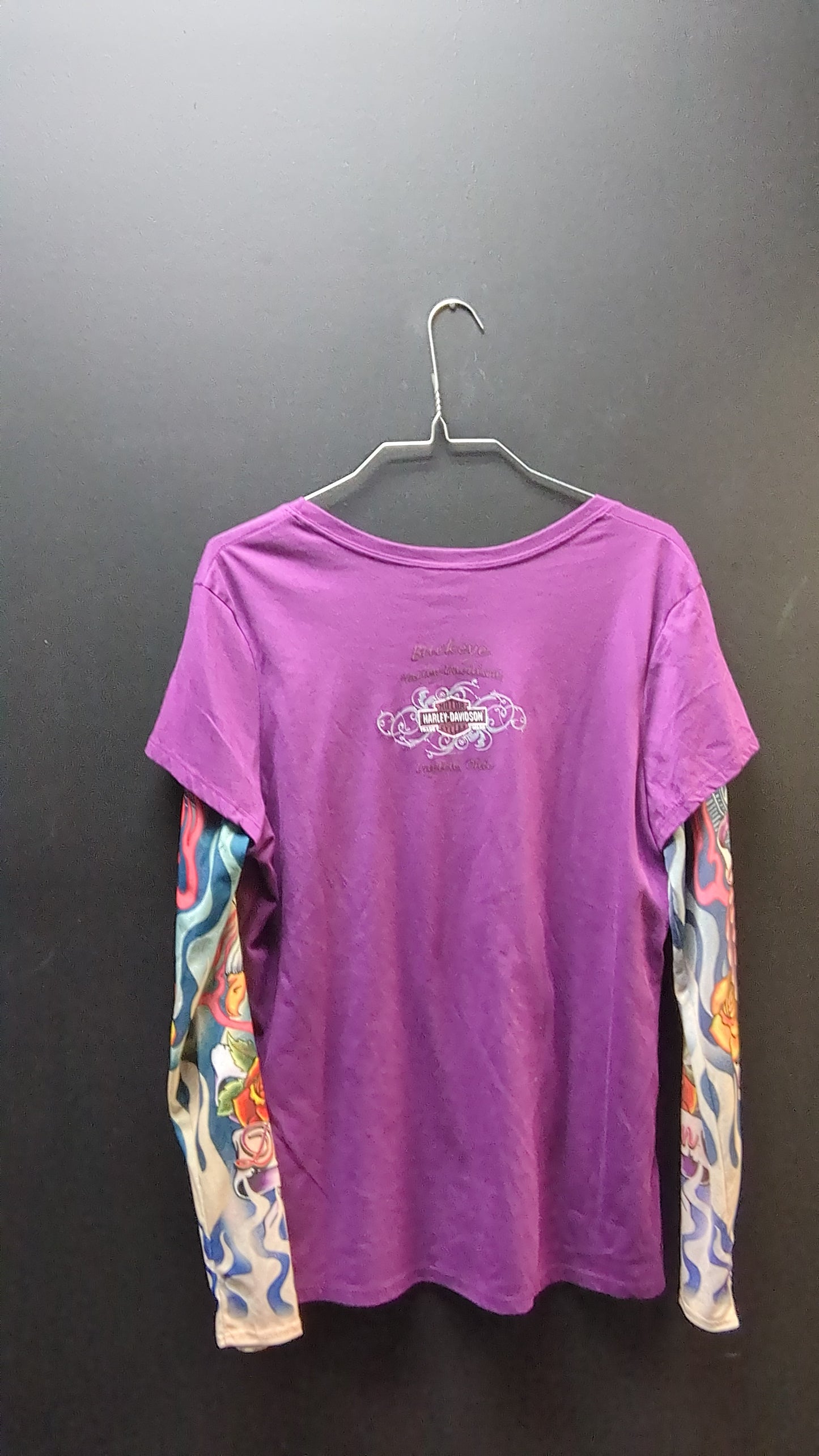 Harley Tattoo sleeve t-shirt