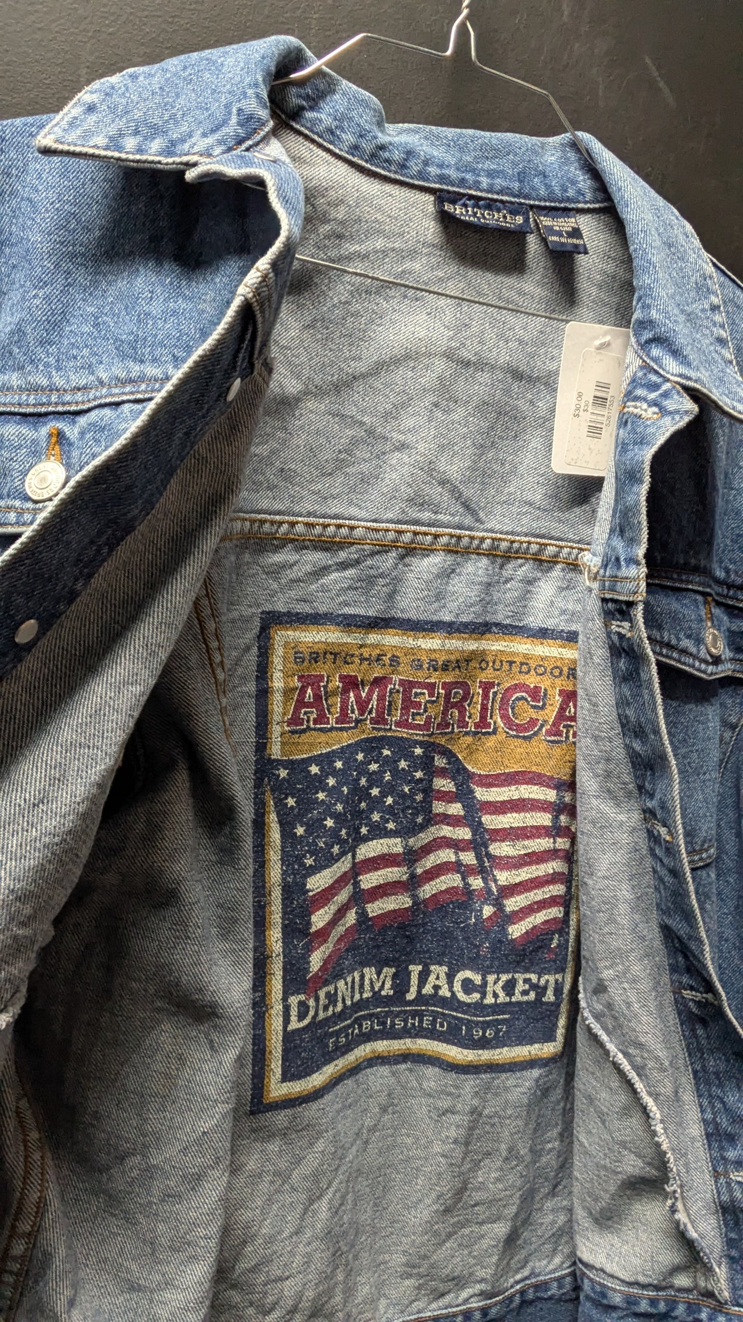 Britches Jean jacket - Large