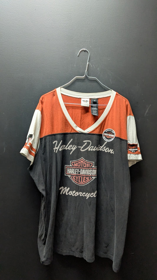 Harley-Davidson women's iconic v-neck t-shirt