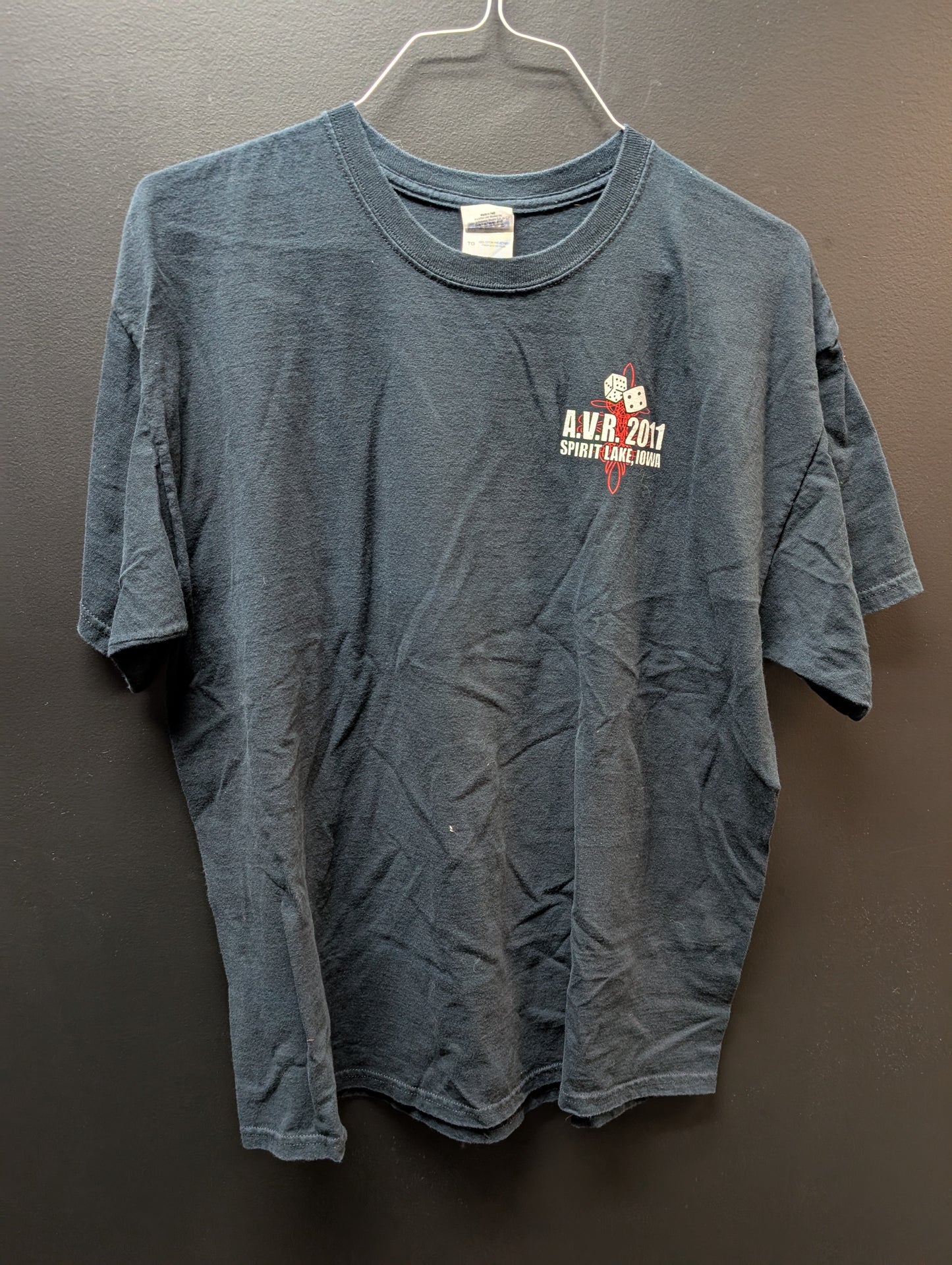 Victory Motorcycle XL Men's tshirt 2011 Spirit lake