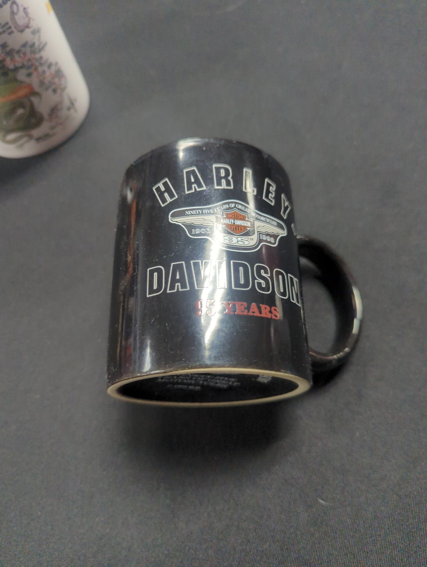 95th anniversary Harley Davidson mug