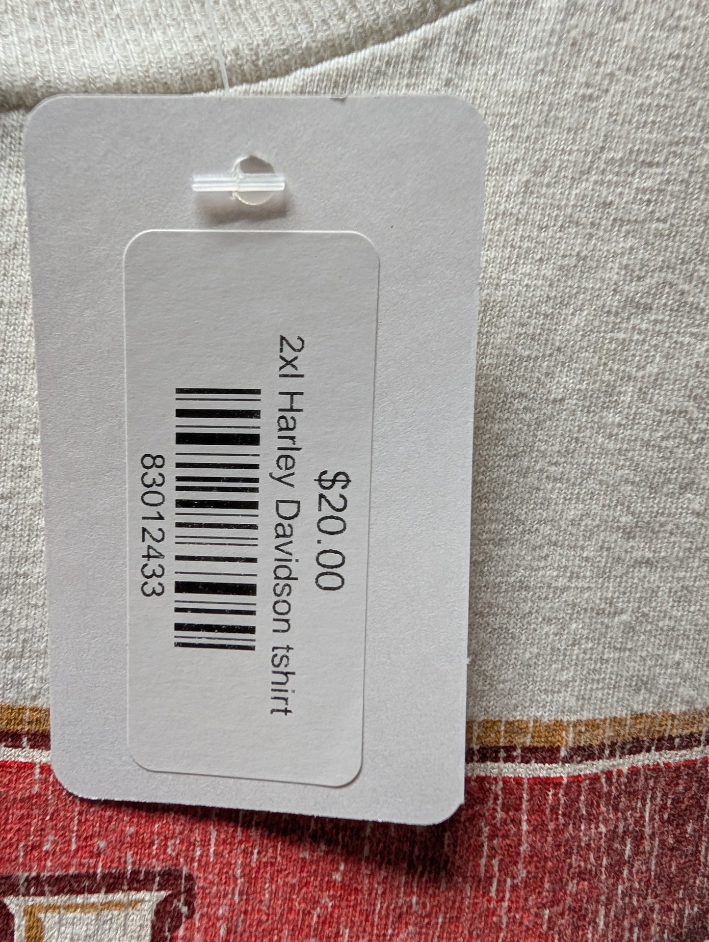 2xl Harley Davidson tshirt