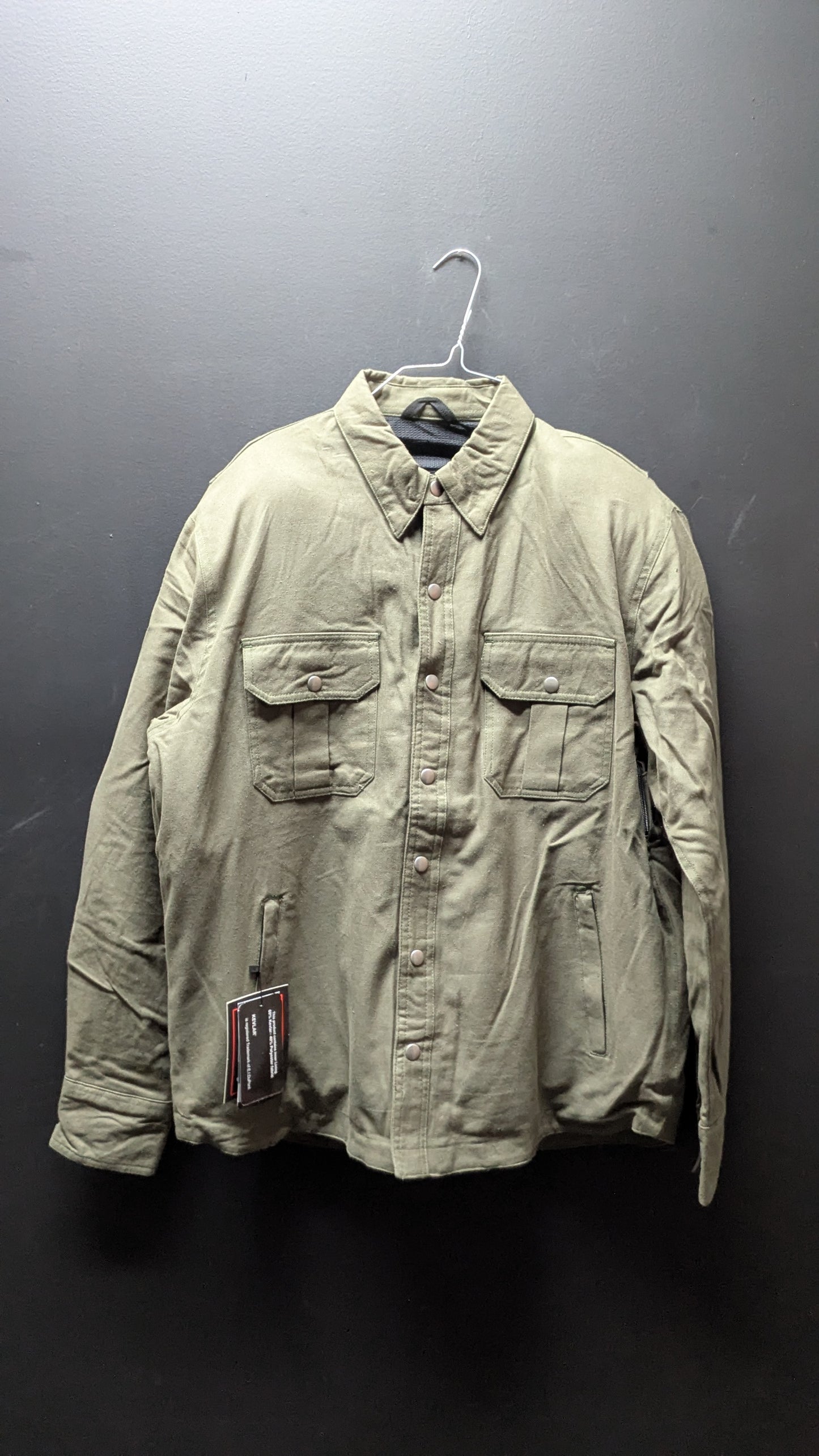 Mens Flannel Riding Jacket