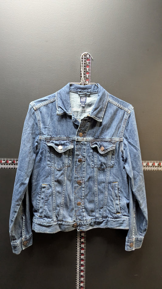 GAP Denim Jacket Cropped Fit (Kids 2XL / Women’s XS-S) Classic Trucker