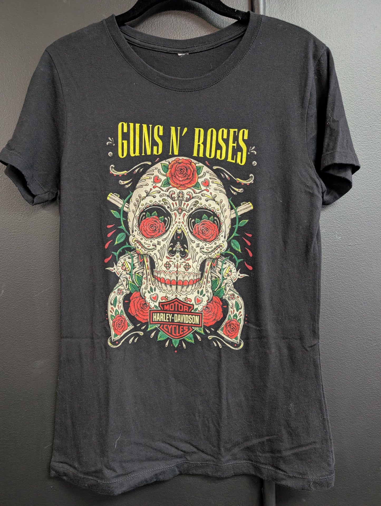 Guns n' roses Harley-Davidson women's t-shirt size medium