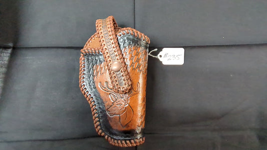 Locally Made Handcrafted Deer Leather Holster