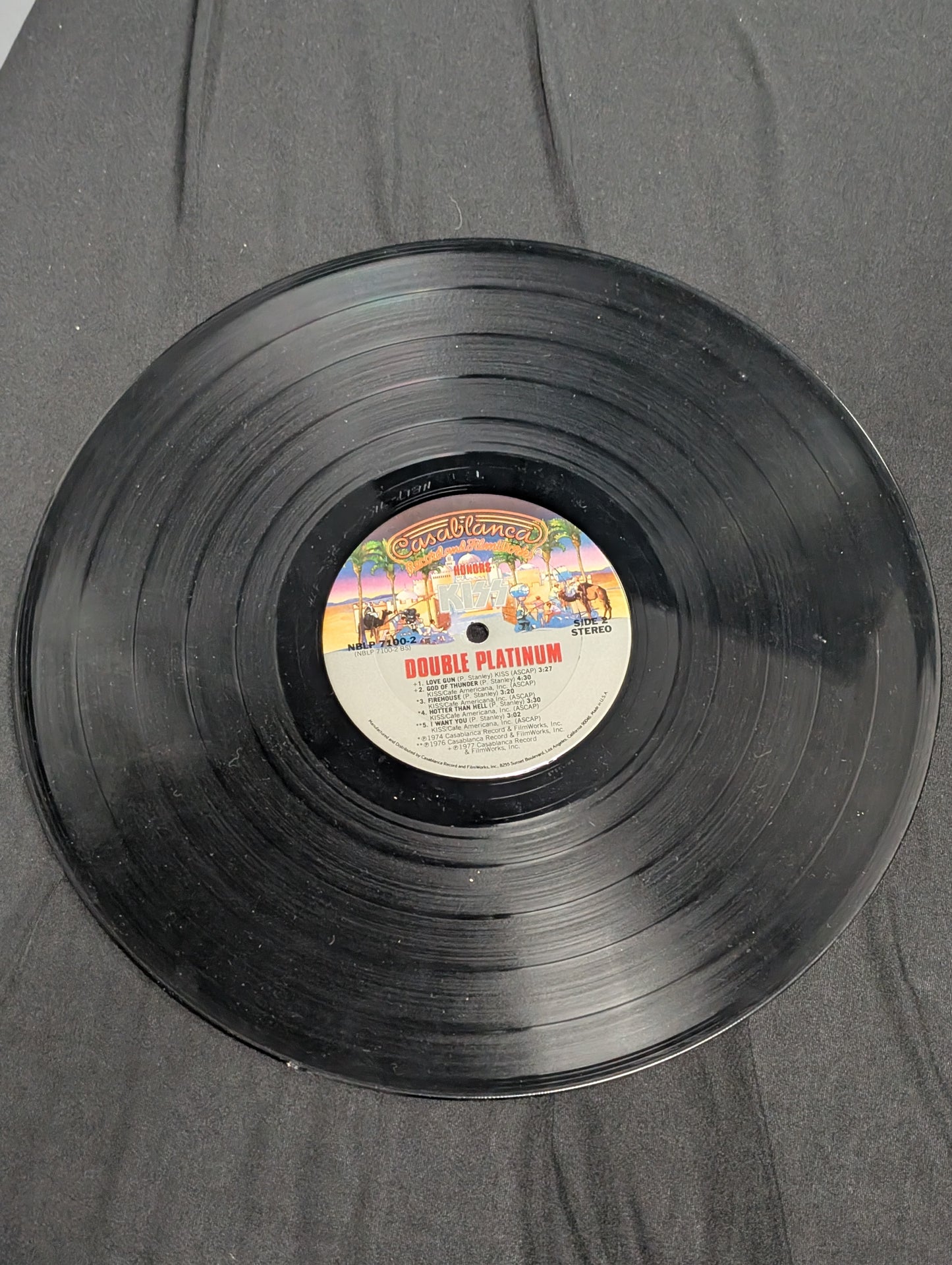 Kiss record set 1978 Double Platinum set