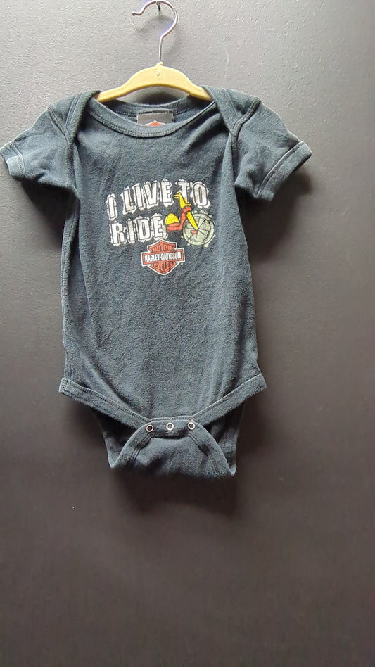 Harley-Davidson Baby Onesie – Salem Oregon Dealership (12M)