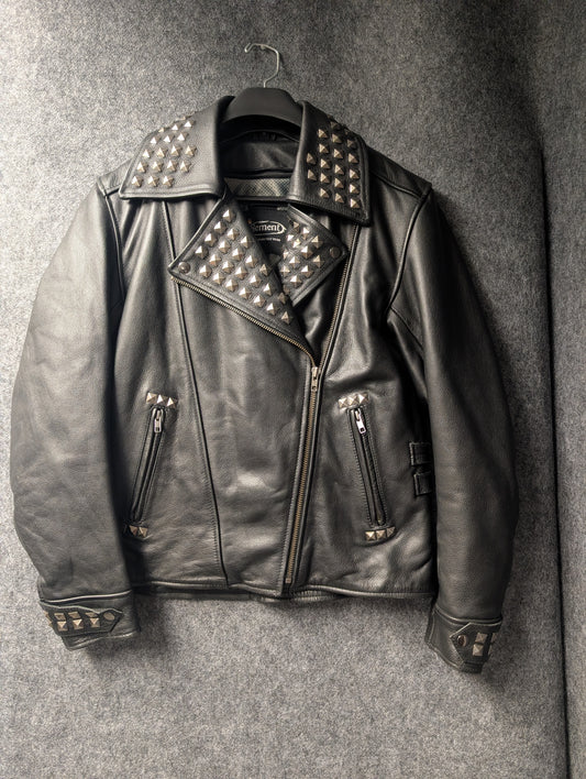 Xelement Medium Motorcycle Jacket with Studs for women