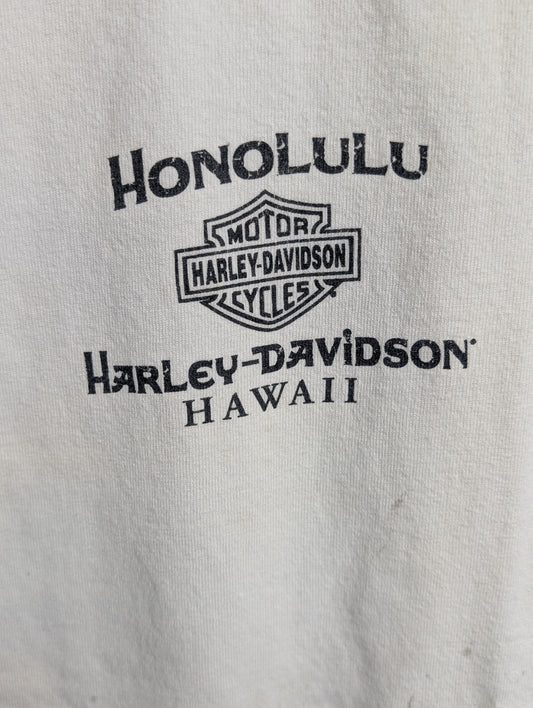 Honolulu Harley Davidson Stratman Sleeveless Men's Large Tshirt
